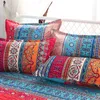 Zestawy pościeli Yi Chu Xin 3D Bohemian Bedding Zestaw na pościel Queen Size Boho Duvet Zestaw poduszek 23pcs Zestaw łóżka 230612