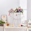 Od 50 cm do 120 cm) wazony czyste akrylowe wyświetlanie cokołów na ślubne elementy kontenerowe stojak na kwiat hotel świąteczny dekoracja D005