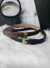 Altri accessori di moda New Miu Lettera Cintura decorativa da donna Vintage Punk Cintura da uomo e da donna Business Casual Versatile INS Jeans Belt J230613