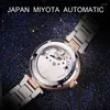 Wristwatches Nesun For Women Watch Japan Miyota Automatic Wristwatch Rhinstone Scale 21 Jewels Mechanical Sapphire Crystal Lady Montre Femme