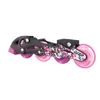 Inline Roller Skates Neon Combo Cyber Skates Kids Size 3-6 PinkBlack Unisex One Pair Kids Skate Inline and Quad 230612