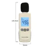 Compteurs de bruit Original Digital 30 ~ 130dB Decibel Monitor Audio Sound Level Meter Instrument de mesure du bruit 31.5Hz ~ 8KHz Meter Résolution 0.1dB 230612