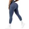 Yoga Outfit Leggings a costine Donna Vita alta senza cuciture Sexy Push Up Butt Pants Palestra Fitness Legging Tummy Control Workout Running Tights 230612