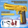 Sand Play Water Fun New Electric Gun Desert Eagle stor kapacitet Automatisk Pistol Summer Pool Beach Outdoor Toy Gift for Boys R230613