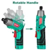 Schroevendraaiers Hychika 3.6V 2.0Ah Electric Screwdriver Cordless Electric Hammer Drill DC Laddning med USB -kabel Hushåll Electric Dremel Tool