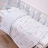 Польоны для кроватей 10 шт. Родившийся кровать забор для кровати детская кроватка бампер-защищенная хлопчатобумажная кровать забор бабита для кровати подушка для кровати подушка антик-бампер 230612