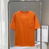 loewe shirt 여성 티셔츠 클래식 불꽃 자수 티 남성과 여성 느슨한 짧은 슬리브 티셔츠