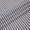 Men's Fashion Patchwork Collar Long Sleeve Striped Dress Shirt Without Pocket Comfortable Cotton Standard-fit Button-down