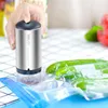 Machine Reusable Vacuum Food Storage Bag Food Vacuum Sealer Sous Vide Bags Usb Rechargeable Handheld Vacuum Air Pump Kitchen Gadget