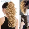 Pferdeschwänze AZQUEEN Synthetische Lange Dicke Welle Faser Klaue Clip Wellenförmige Pferdeschwanz Extensions Clip In Haar Extensions Für Frauen 230613