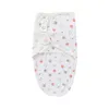 Filtar Swaddling 2pcsSet 06 Månad Baby Swaddle Cotton Sleepsack Filt Wrap Hat Set Spädbarn Justerbar Born Sleeping Bag 230613