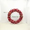 Party Decoration Wedding Circle Arch Wreath Silk Flowers Artificial High Quality Wall Decor Autumn Frame Deco Mariage