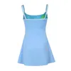 Casual Dresses Summer Halter Mini Dress for Women Y2k Backless Sexy V Neck Beach Sundress Vintage Party Dress Streetwear Z0612