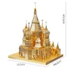 Tappetini da gioco Piececool Puzzle in metallo 3D Cattedrale di San Basilio Kit di costruzione di modelli Jigsaw Teen Giocattoli fai da te 230613