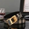 mens belt Automatic buckle Designer belt luxury stripe Letter buckle classic belts belts gold and silver black buckle casual width 3.8cm size 100-125cm fashion gift