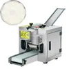 Máquina de fazer embalagens de bolinho de massa Wonton Skin Press redonda quadrada 110 V/220 V
