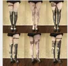 Socks Hosiery S Fashion Women Vintage Pantyhose Lolita tryckt grossist 230613