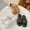 Дизайнер пляжных тапочек Раффия соломенные эспадрильи сандалии летние женщины повседневные домашние обувь с толстыми солятельными слайдами