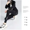 Active Pants High Waist Fitness Leggings Women Thin Outer Wear Autumn Black Slimming BuLift Yoga Shape Up Quick-drying Cycling