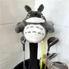 Diğer Golf Ürünleri Peluş Hayvan Golf Sürücüsü Headcover Golf Kulübü 460cc Totoro Fairway Ahşap Kapak Dr FW Sevimli Hediye 230612