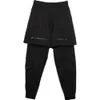 Pantaloni AOGZ Primavera Falso Due Pantaloni Cargo Patchwork Uomo Techwear Pantaloni Tattici Uomo Jogging Pantaloni Casual Pantaloni Sportivi Streetwear Sottile