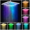 Bathroom Shower Heads LED Shower Head Digital Temperature Control 3 Spraying Mode Shower Sprayer Water Saving Shower Filter with LED Light Shower Save 230612