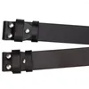 Belts UFAY No Buckle Genuine Leather For Men Retro High Quality Width 3.8CM Fashion Cowskin