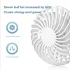 Fans Portable Hanging Neck Fans Usb Rechargeable Leafless Mini Air Cooling Fan Air Conditioner Wearable Neckband Fans