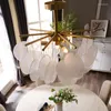 Lampadari a Led Art Lampada a sospensione Plafoniera Nordic Simple Wind Chime Luxury Warm Romantic Creative Dining Bedroom Fixtures