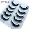 Makeup Tools 500 par100 lådor 3D Mink Eyelashes Natural Hair False Long 100% Dramatic Eye MakeupFake Lashes Fluffy Cilios 230613