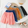 Shorts Cotton muslin for children Infant korea style Summer Beach Short Pants bottom baby clothes girls Boy 4 6 8 10 12 Yrs 230613