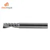 Frees 1pc AAAAA 3D ​​CNC Yönlendirici Bit Gravür Kesme 3.175/4/6 Shank Tek Flüt Freze Kesici Spiral Uç Mill Ahşap Alüminyum