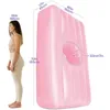 Travesseiros de maternidade colchão de ar inflável almofada de dormir para maternidade cama BBL com orifício para recuperação pós-cirurgia suporte para travesseiro de gravidez nas costas 230612