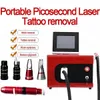 picosecond -maskin ta bort tatueringslaser 755/1320/1064/532nm och yag laser picosekund tatuering avlägsnande akne ärr smärtfri laser borttagning ögonbrynsutrustning
