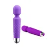 Women Electronic Masturbation Vibrating Stick Vibrators Oral Clit Butt Vagina G-Spot AV Magic Wand Rods Massager Passion Sex Orgasm Climax Anus Plugs False Penis