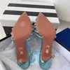 Aquazur Gatsby robe chaussures sandales Ballet danse femmes cristal cuir fête mariage mariée décoration talons ouverts talons hauts