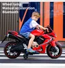 MaxRenard Children's Electric Motorcycle Toy for Boys Two-wheel Dual-drive Can Sit on The Battery Charging Oversize Toy Car Gift