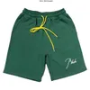 2022 designer summer rhude men short Pantaloncini al ginocchio sportivi per il tempo libero ricamati cinque pantaloni da uomo marea sciolta multicolor USsize