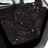 Araba koltuk kapakları kapak evren güneş galaksi dekorasyon deseni kolay temiz otomatik ön ve arka kaymaz koruyucu