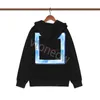 Offes Mens Hoodies Moda Clássico HighQuality Designer Mulheres Moletons Impresso Casual Solto Com Capuz Suéter Roupas High Street Algodão Roupas Branco Top