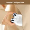 Ansiktsmassager Mikroström Toning Device EMS Roller Electric V Shaping Lift Up Skin Care Tool Wrinkle Ta bort 230612