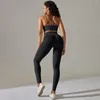 Active Sets 2023 Fitness Woman Bra Legging Yoga Set Fast Dry Wear Seamless Work Out Lift Workout Sport Exercise Gym Cloth