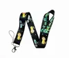 Designer Kids KeyChain Classic Cartoon Fantasy Lanyard för nyckel Rem -ID Badge Holder Keychain Nyckelhållare Hang Rope Keyrings Accessories