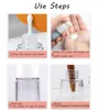 Storage Bottles 10pcs 15ml 30ml 50ml Empty Emulsion Bottle Transparent Airless Pump Vacuum Plastic Travel Sub-Bottling Lotion Cosmetic