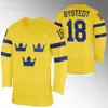 Team Zweden Hockeyshirt Michelle Lowenhielm Linnea Andersson Henrik Tommernes Jessica Adolfsson Josefin Bouveng Linnea Johansson Sofie Lundin Agnes Aker