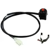 Novo Universal 7/8" 22MM ATV motocicleta Dual Sport Dirt Quad Start Horn Kill Off Stop Switch Button Acessórios para motocicleta