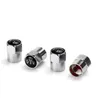 4pcs m Emblem Car Tyre Valve Cap Cap Cap Bolt Caps Caps Auto Dustproof Cover