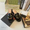 2023 Luxuries Designer Hommes Femmes Pantoufles Sandales Chaussures Slide Summer Fashion Wide Flat Flip Flops Taille 35-42 T230613