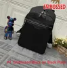 Zaino plaid Graphite Canvas fashion designer mens Nero Borse da viaggio Borsa messenger in vera pelle borsa sportiva borsa a tracolla borsa a tracolla