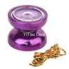 Yoyo Magic Yoyo N9 Karanlık Angel Alaşım Alüminyum Profesyonel Yoyo Top Hediye Oyuncak Mor 230612